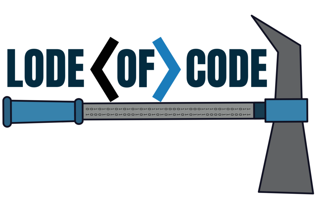 lode of code horizontal logo